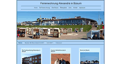 Desktop Screenshot of ferien-buesum.com
